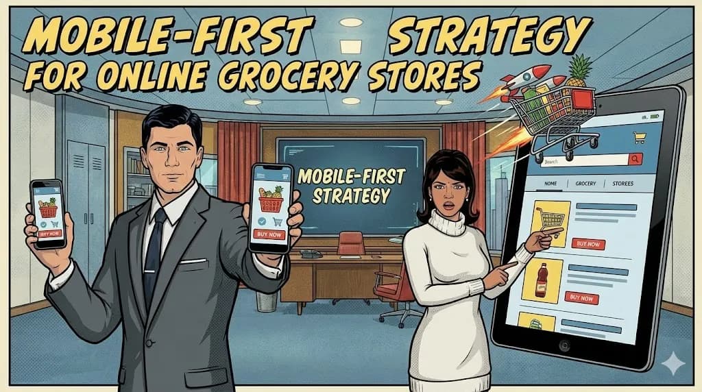 Mobile-First Strategy for Online Grocery Stores