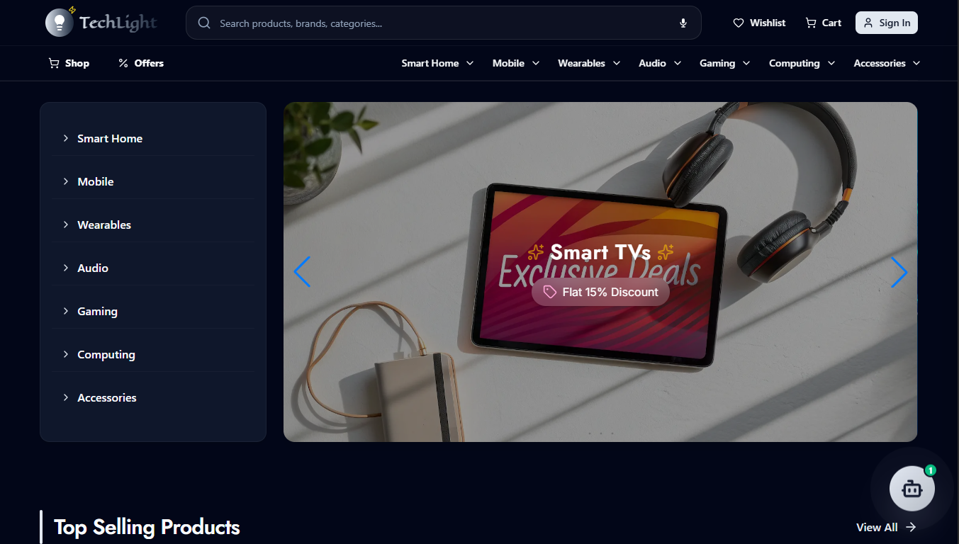 TechLight - The Ultimate E-commerce Destination for High-Performance Tech