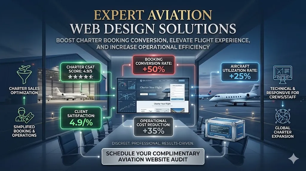 Expert Aviation Web Design Solutions