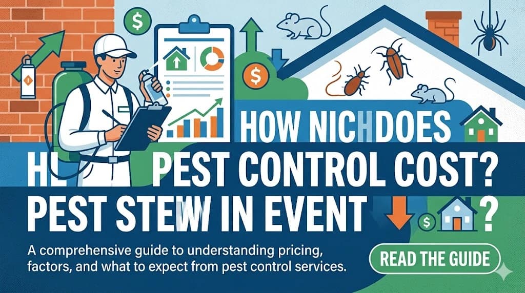 How Much Does Pest Control Cost?