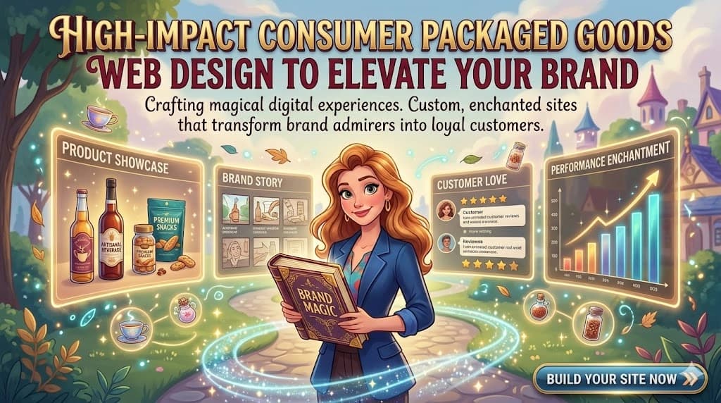 High Impact Consumer Packaged Goods Web Design