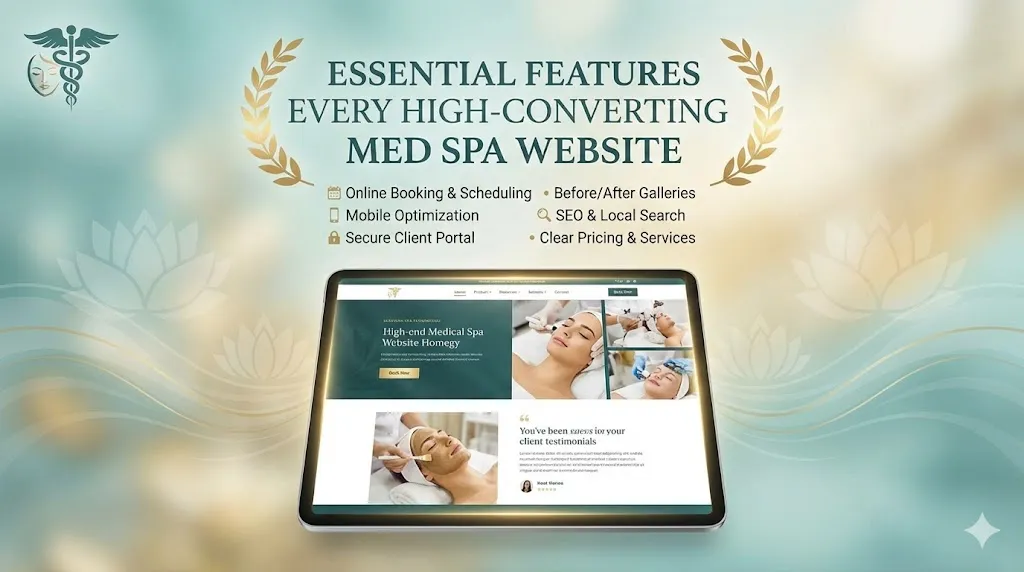 Essential Features Every High-Converting Med Spa Website