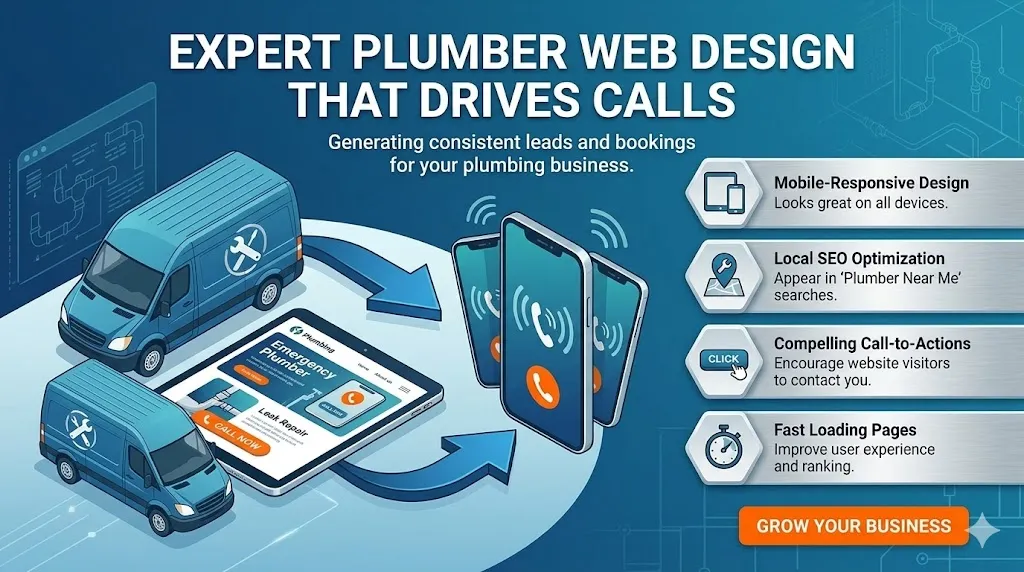 Expert Plumber Web Design That Drives Calls