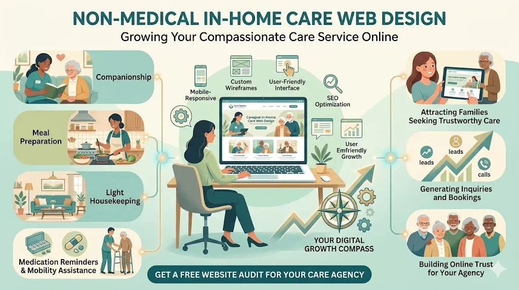 Non Medical In Home Care Web Design