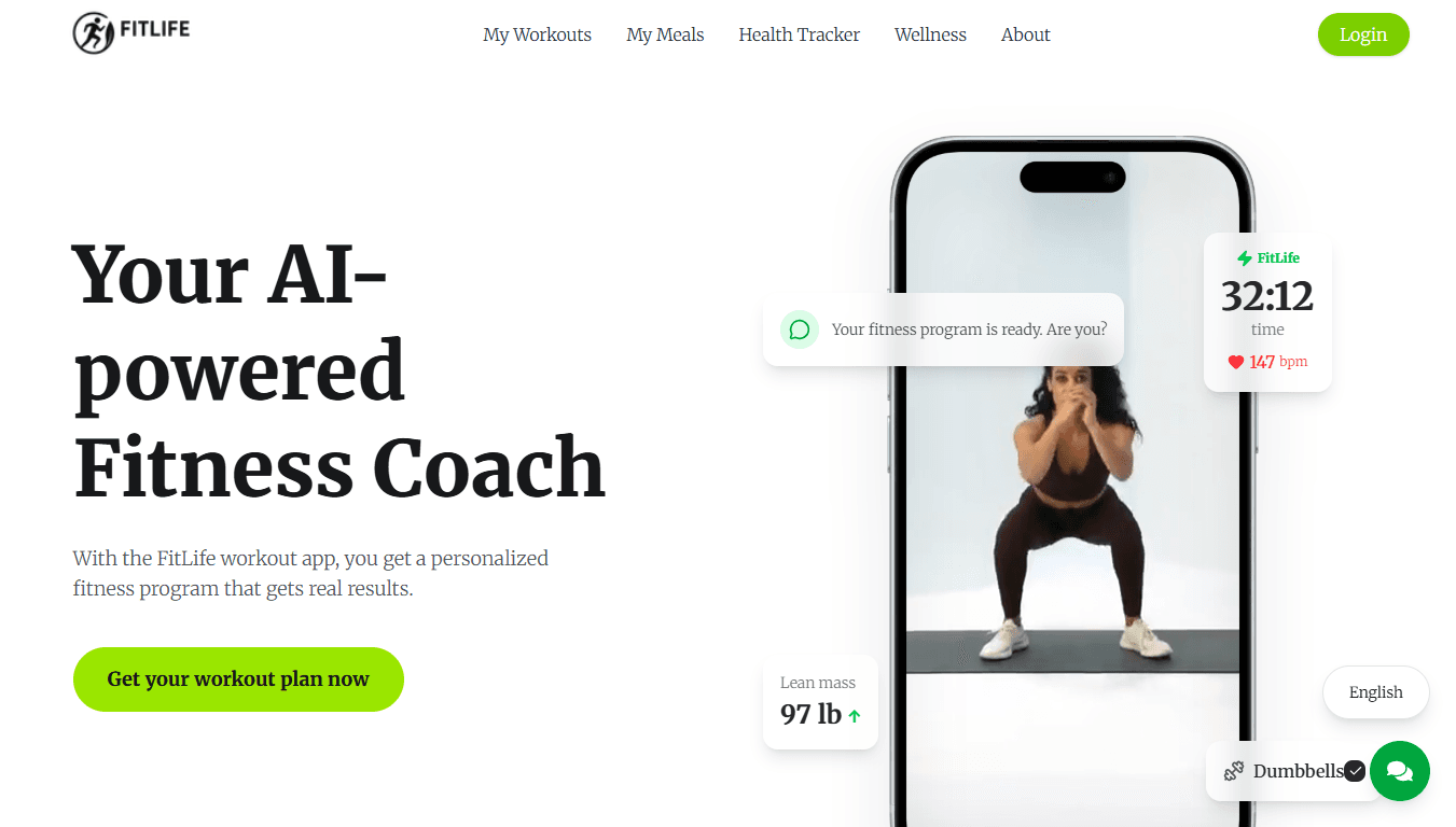 Fitlife-AI Fitness Hub: Next-Gen Wellness Platform