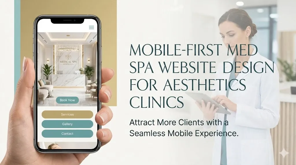 Mobile-First Med Spa Website Design for Aesthetics Clinics