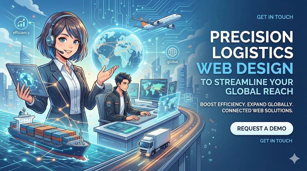 Expert Logistics Web Design 