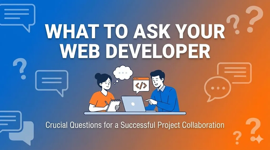 What to Ask Your Web Developer