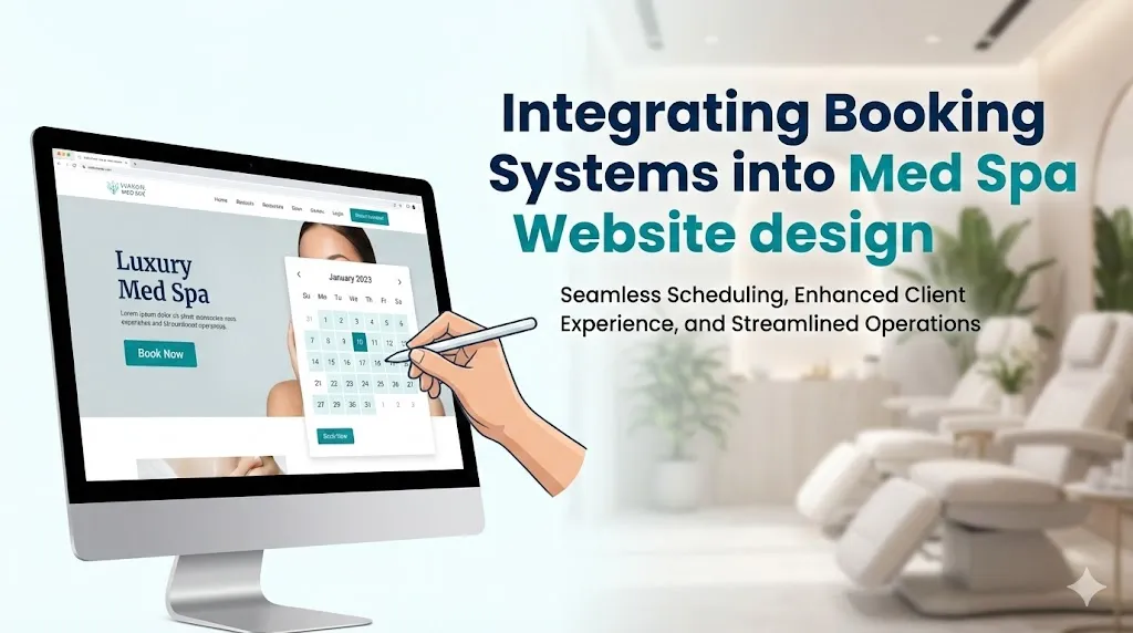 Integrating Booking Systems into Med Spa Website design