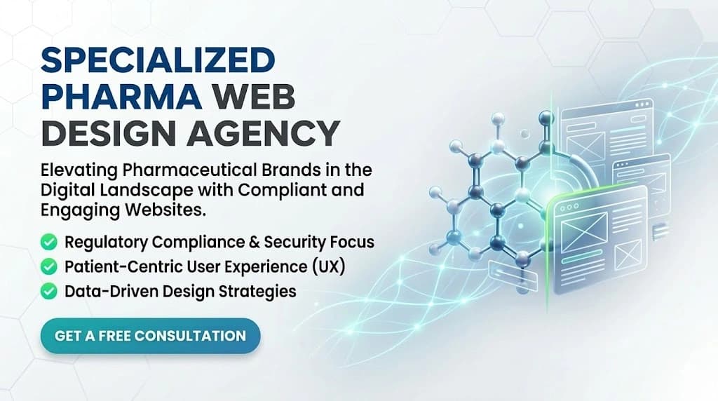Specialized Pharma Web Design Agency