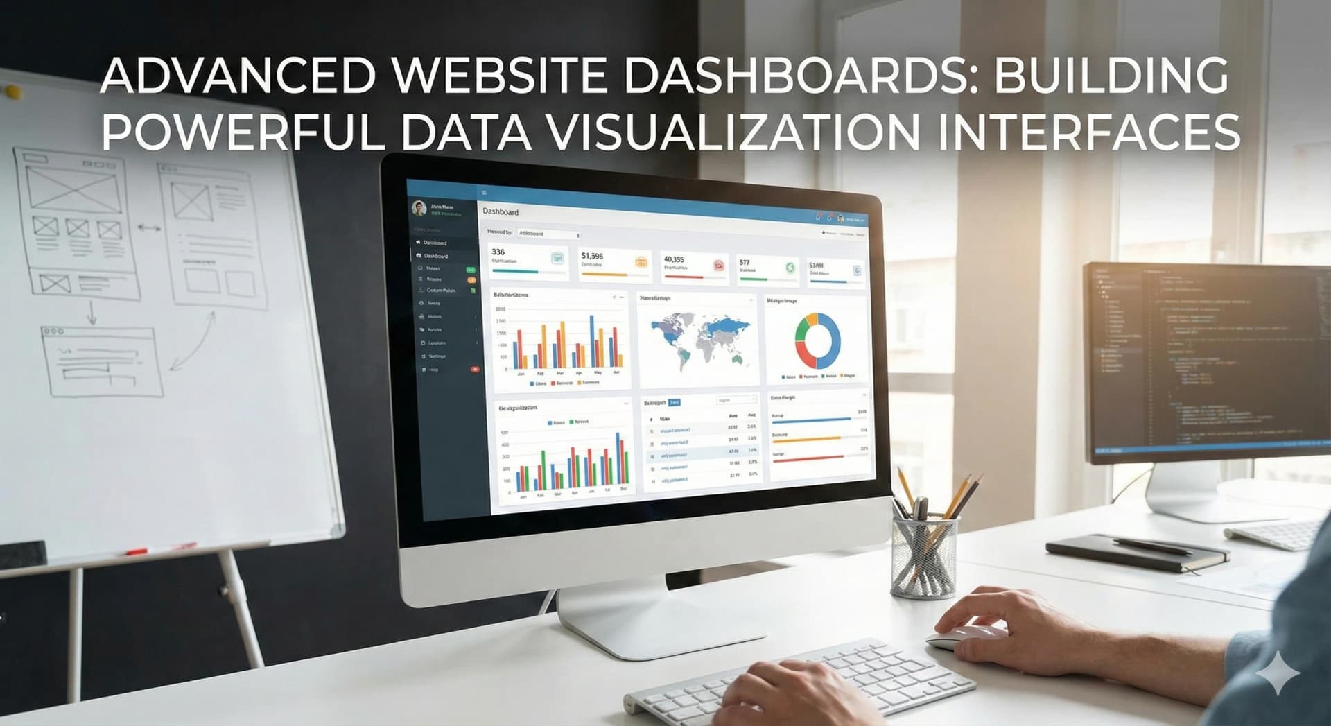 Advanced Website Dashboards: Building Powerful Data Visualization Interfaces