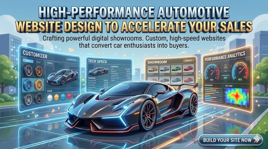 High Performance Automotive Website Design