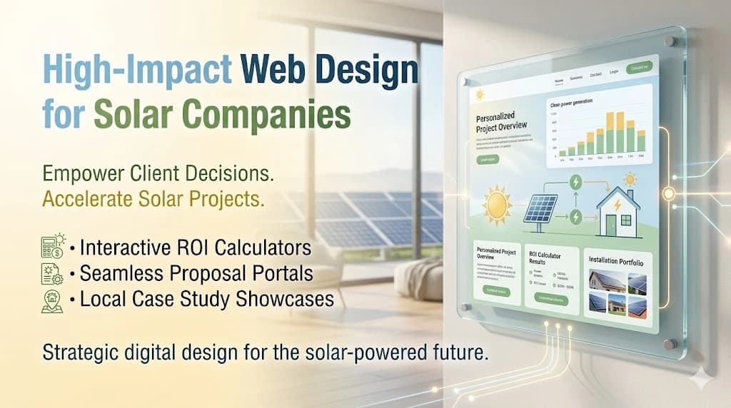 High-Impact Web Design for Solar Companies